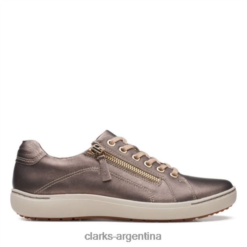 Clarks unisexo 2FZPZ5089 clarks bronce metálico nalle encaje bronce metálico bronce metálico