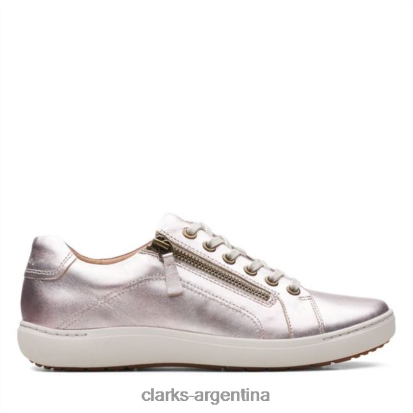 Clarks unisexo 2FZPZ5107 clarks nalle encaje platino platino