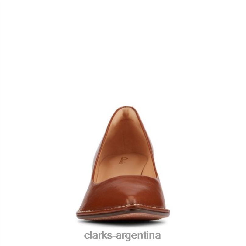 Clarks unisexo 2FZPZ5131 cuero tostado clarks thorna 55 corte cuero tostado cuero marrón