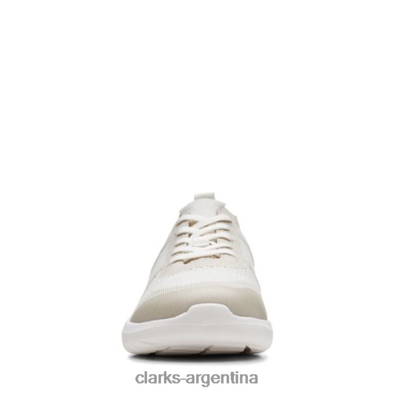 Clarks unisexo 2FZPZ5166 nova lite encaje punto blanco clarks de punto blanco punto blanco
