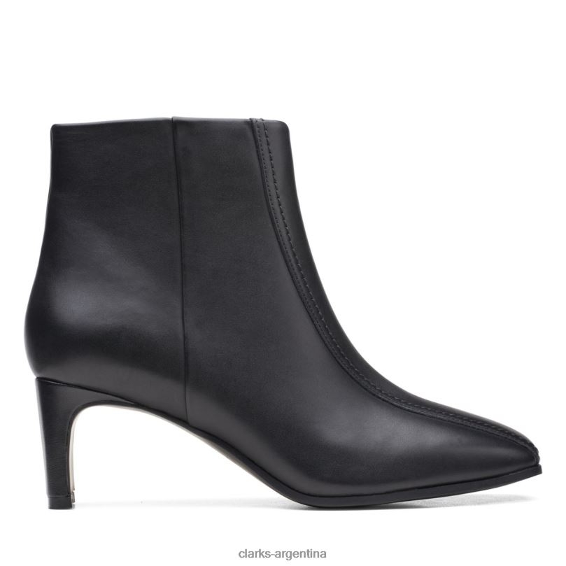 Clarks unisexo 2FZPZ5288 clarks seren 55 de cuero negro top cuero negro cuero negro