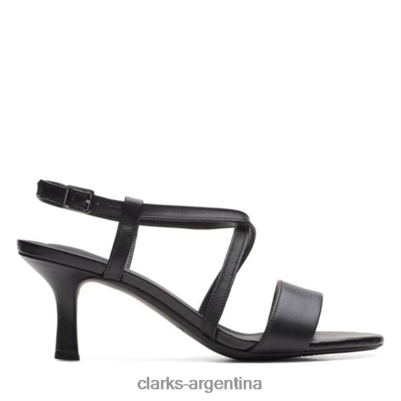 Clarks unisexo 2FZPZ6033 clarks cuero negro amali hebilla cuero negro cuero negro