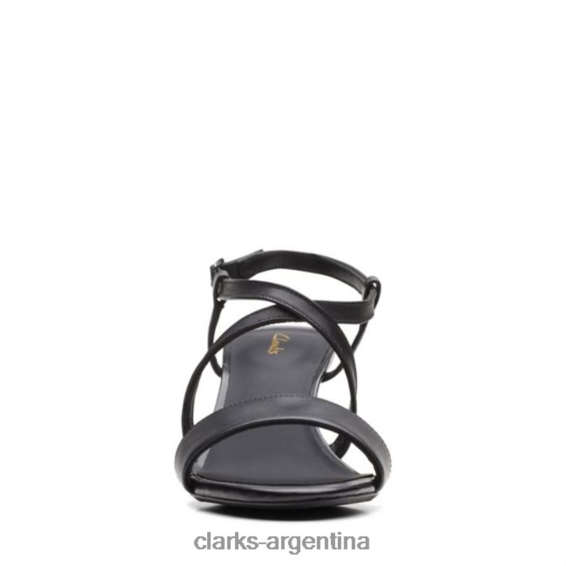 Clarks unisexo 2FZPZ6033 clarks cuero negro amali hebilla cuero negro cuero negro