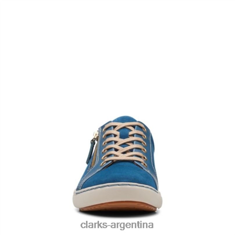 Clarks unisexo 2FZPZ6044 clarks verde azulado nalle lace verde azulado