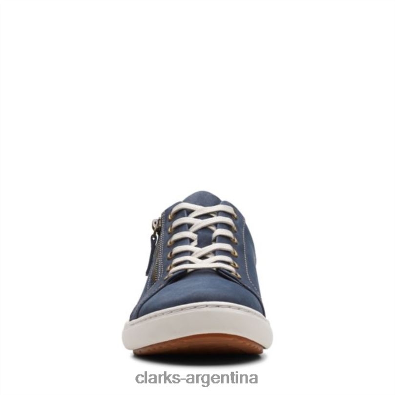 Clarks unisexo 2FZPZ6202 clarks nalle encaje nubuck azul marino nubuck azul marino