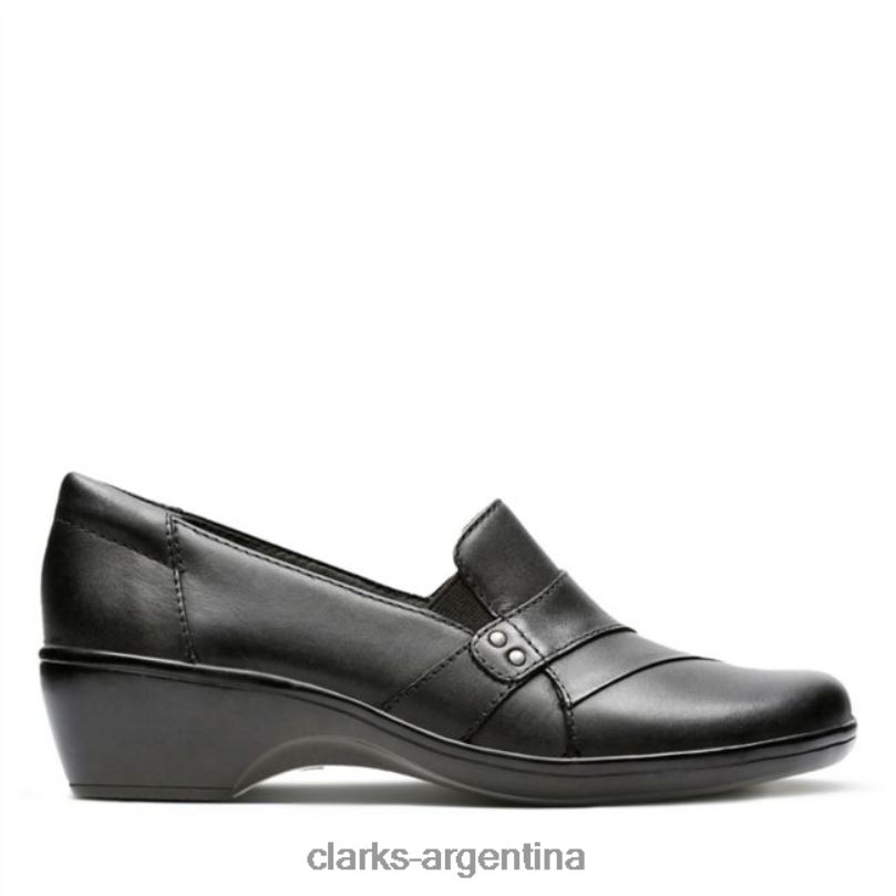 Clarks unisexo 2FZPZ6301 caléndula negra clarks negros negro