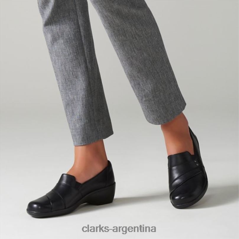 Clarks unisexo 2FZPZ6301 caléndula negra clarks negros negro