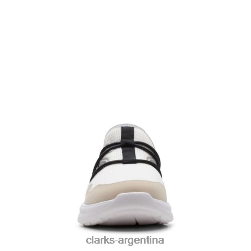 Clarks unisexo 2FZPZ6540 combi blanca ezera skip combi blanca clarks combinación blanca