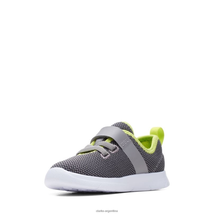 Clarks unisexo 2FZPZ3836 clarks combi ath gris tejido combinado gris