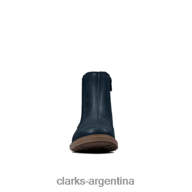 Clarks unisexo 2FZPZ4565 astrol orinf f fit clarks cuero marino cuero azul marino