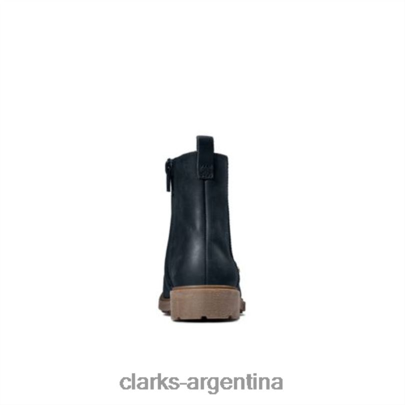 Clarks unisexo 2FZPZ4565 astrol orinf f fit clarks cuero marino cuero azul marino