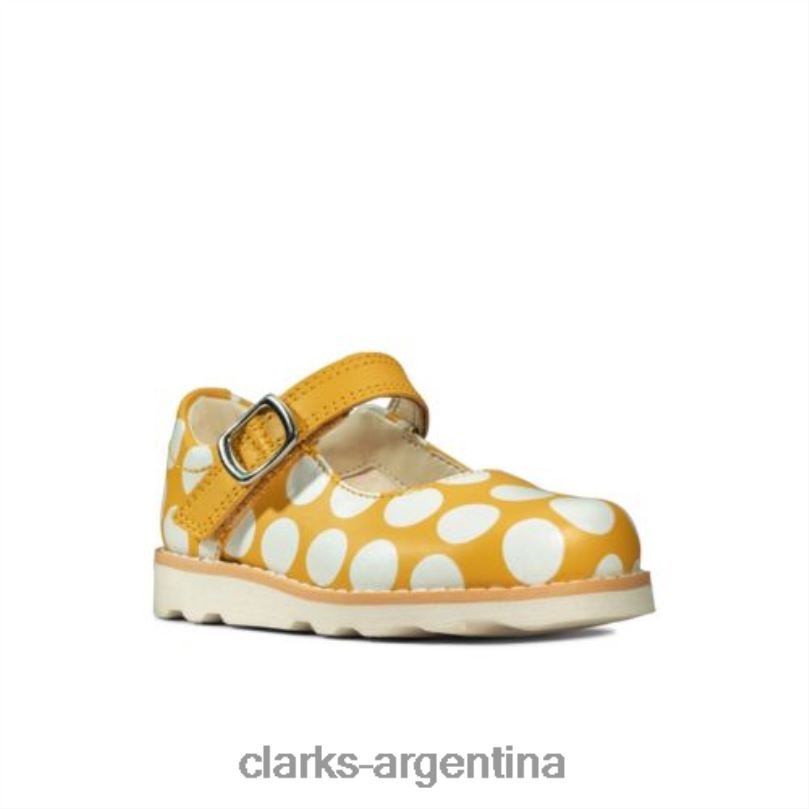 Clarks unisexo 2FZPZ4674 Clarks Crown Jump FST G Fit Yel bajo interés interés amarillo