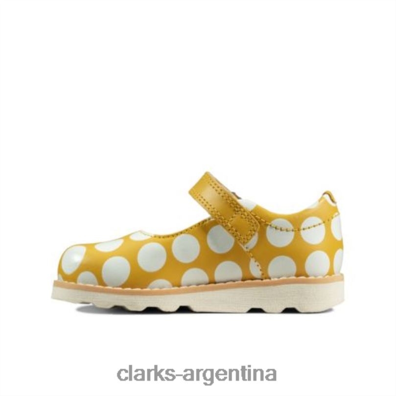 Clarks unisexo 2FZPZ4674 Clarks Crown Jump FST G Fit Yel bajo interés interés amarillo