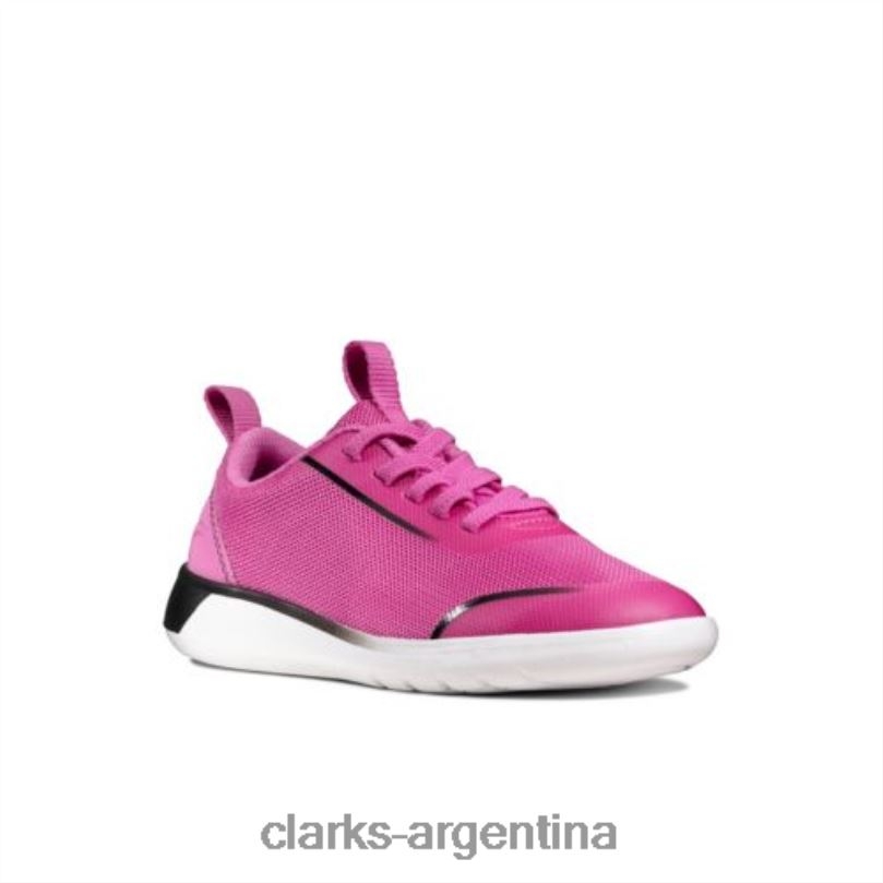 Clarks unisexo 2FZPZ4698 clarks suburb spark jnr g fit rosa rosa