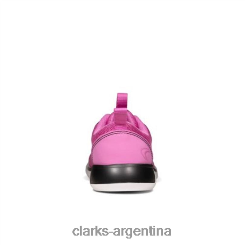 Clarks unisexo 2FZPZ4698 clarks suburb spark jnr g fit rosa rosa