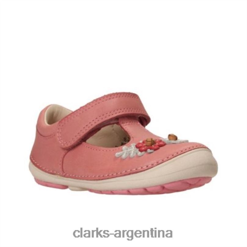 Clarks unisexo 2FZPZ4707 Clarks rosa bebé suavemente florecer fst f fit Bebé rosa