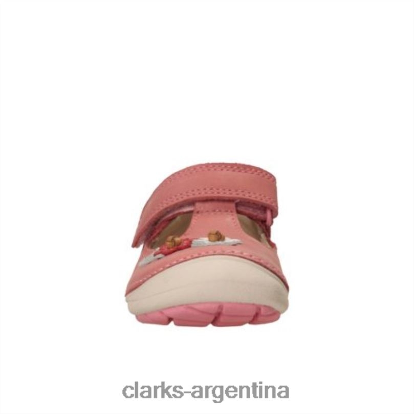 Clarks unisexo 2FZPZ4707 Clarks rosa bebé suavemente florecer fst f fit Bebé rosa