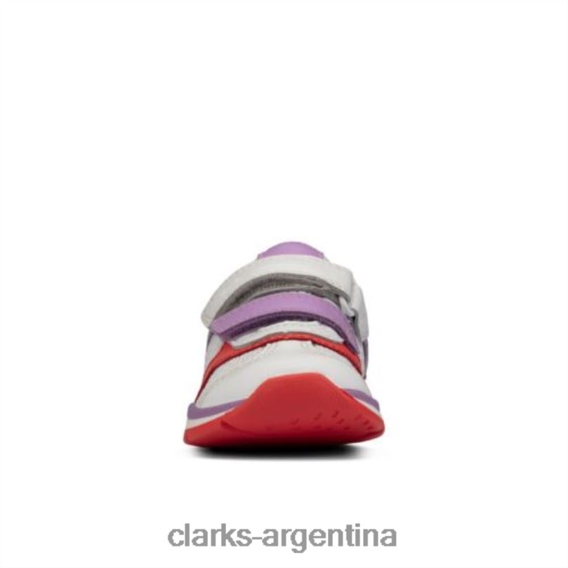 Clarks unisexo 2FZPZ4729 clarks lila combi ferris run fst g fit combinación lila