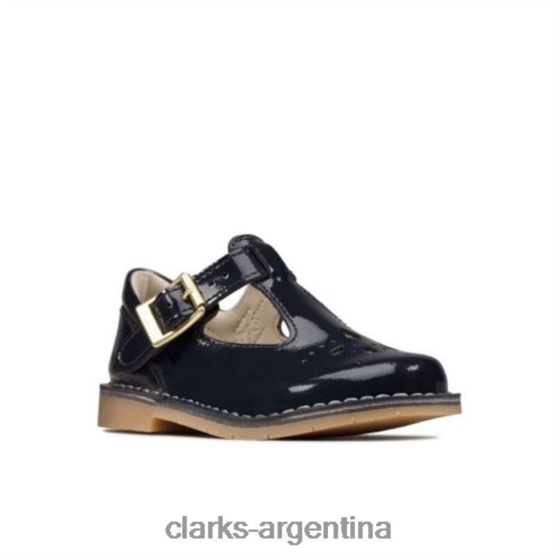 Clarks unisexo 2FZPZ4734 tejido cometa fst g fit marino patente clarks patente azul marino