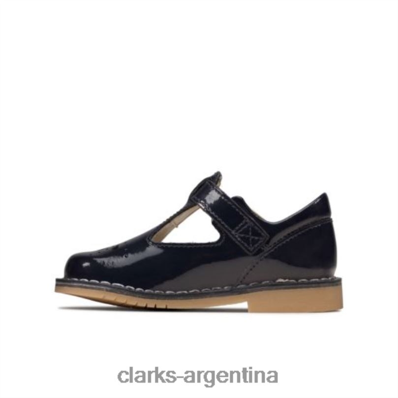Clarks unisexo 2FZPZ4734 tejido cometa fst g fit marino patente clarks patente azul marino