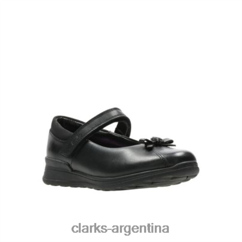 Clarks unisexo 2FZPZ4743 mariel deseo inf e fit clarks cuero negro cuero negro
