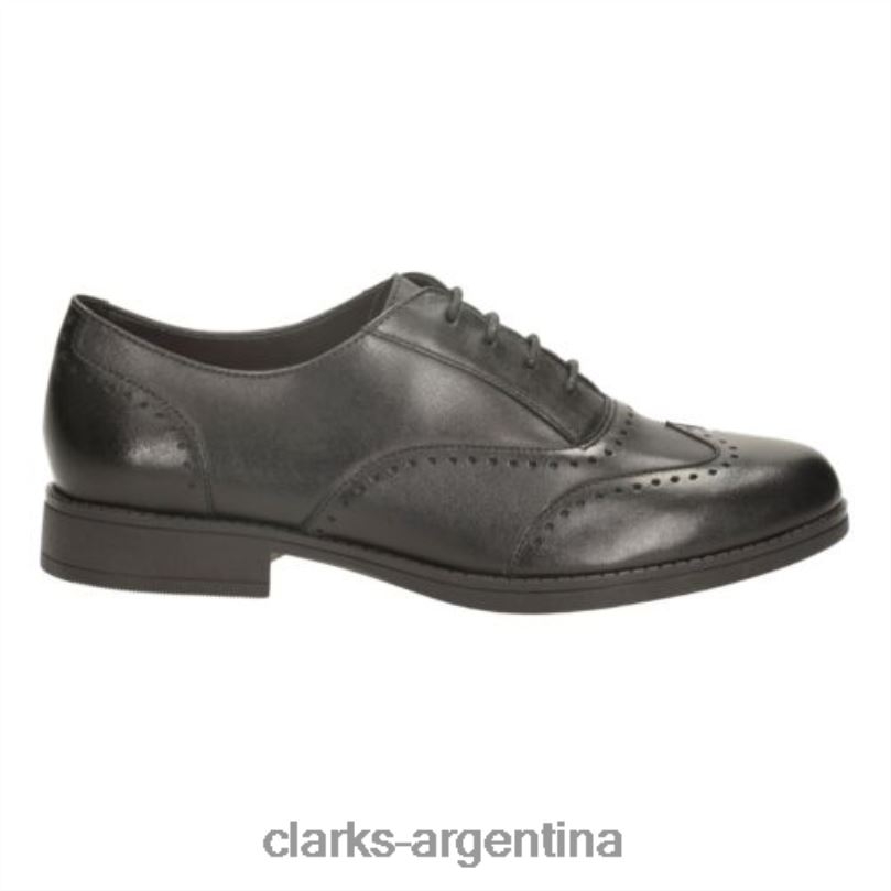 Clarks unisexo 2FZPZ4748 clarks sami flash bl g fit de cuero negro cuero negro