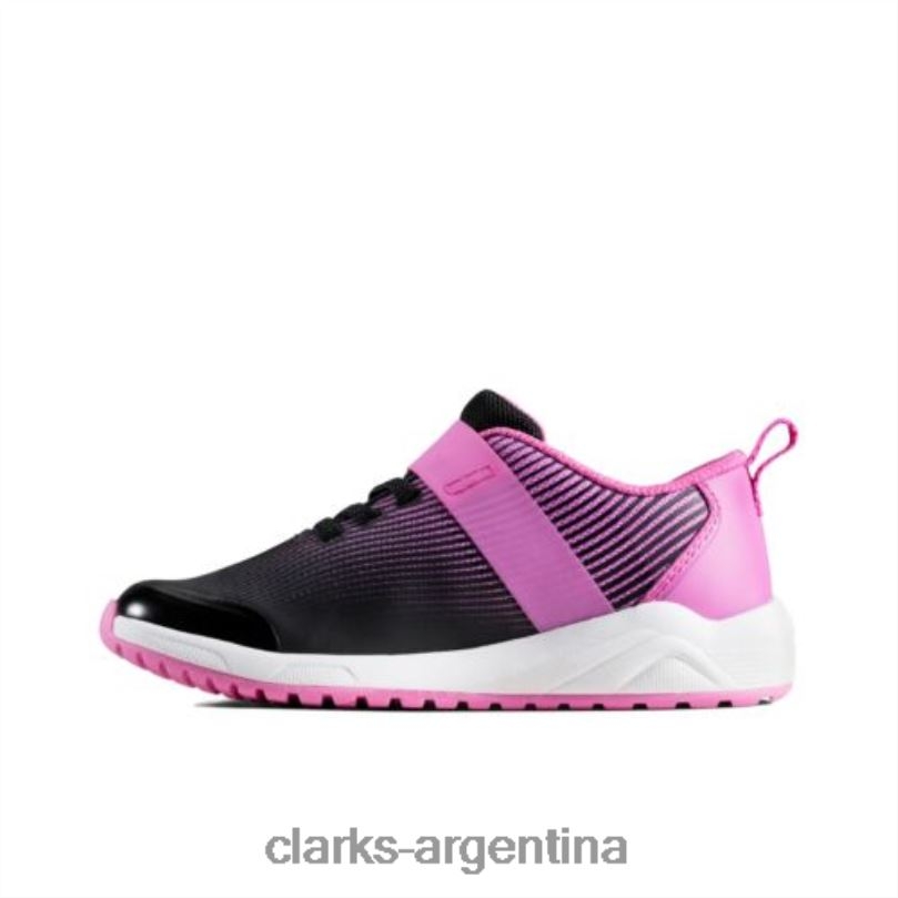 Clarks unisexo 2FZPZ4750 aeon pace jnr f fit clarks rosas rosa