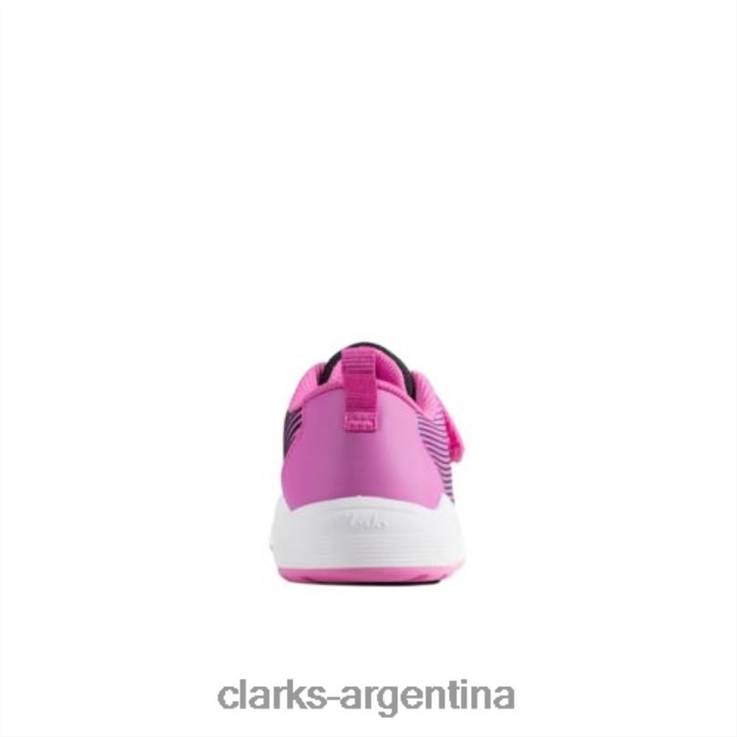 Clarks unisexo 2FZPZ4750 aeon pace jnr f fit clarks rosas rosa