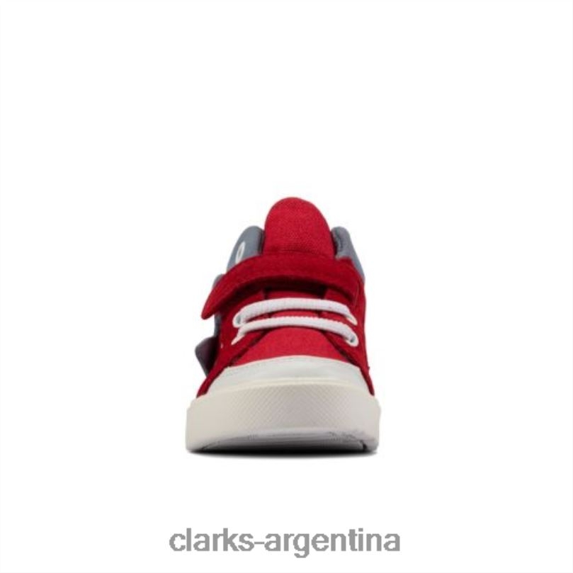 Clarks unisexo 2FZPZ4796 clarks lona roja city pop fst g fit lona roja