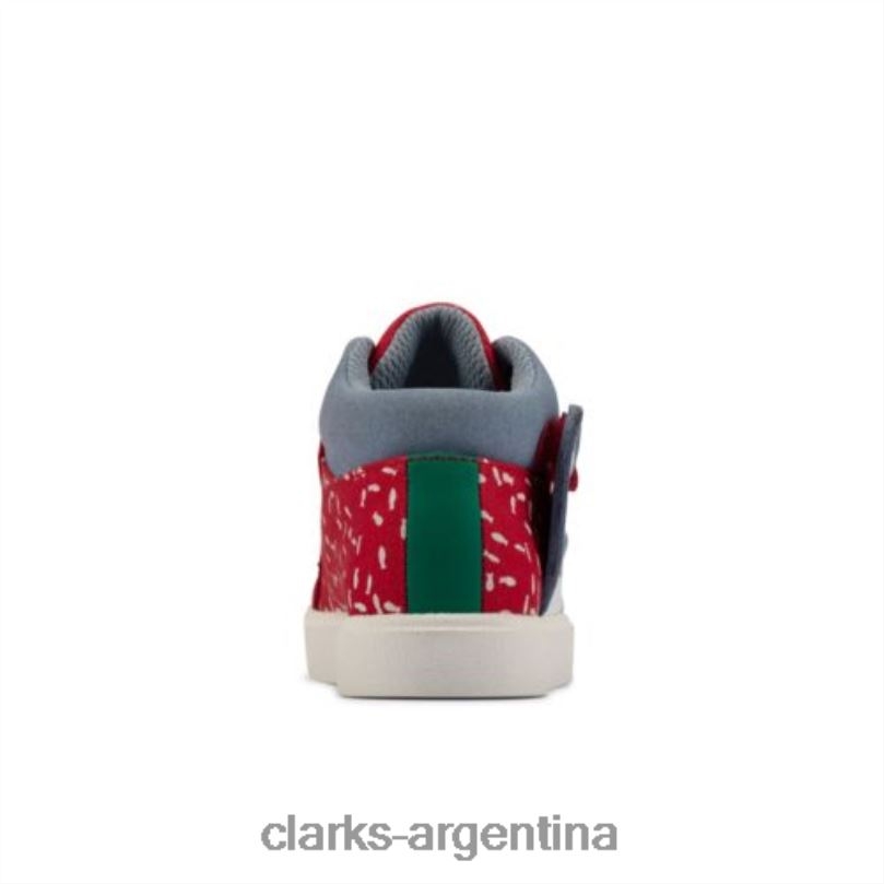 Clarks unisexo 2FZPZ4796 clarks lona roja city pop fst g fit lona roja