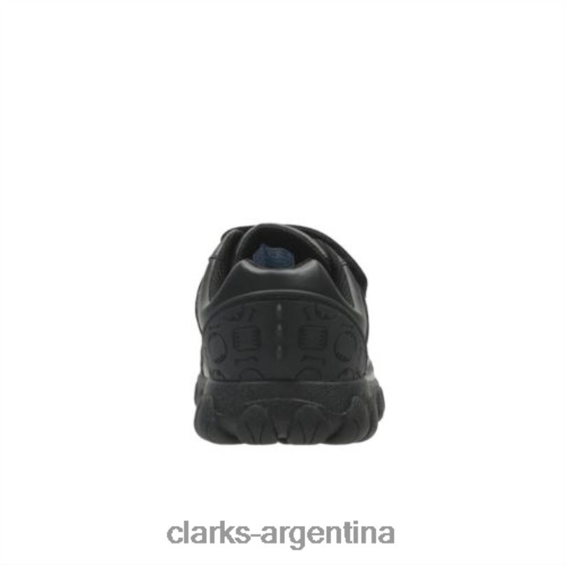 Clarks unisexo 2FZPZ4804 tyrex ride inf h fit cuero negro clarks cuero negro
