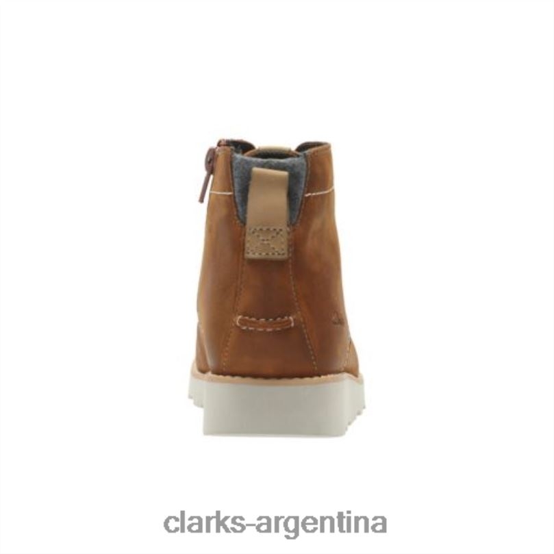Clarks unisexo 2FZPZ4805 dexy top jnr f fit clarks marrón marrón