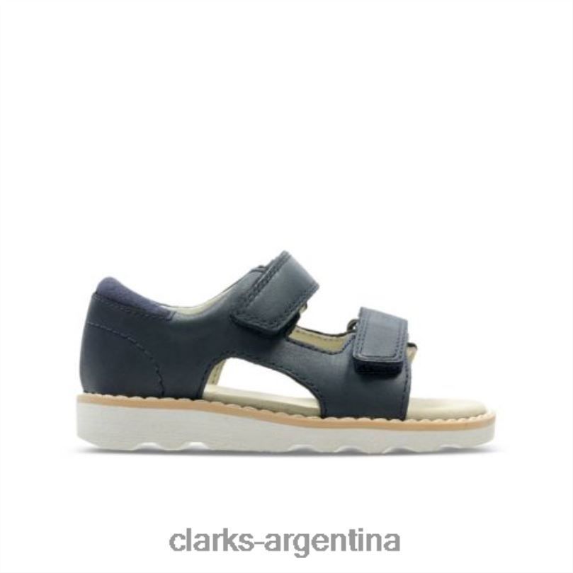 Clarks unisexo 2FZPZ4855 raíz de la corona inf g fit clarks cuero azul marino cuero azul marino