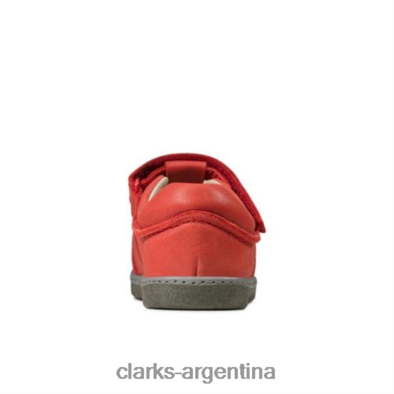 Clarks unisexo 2FZPZ4856 clarks frances tor fst f fit cuero rojo cuero rojo