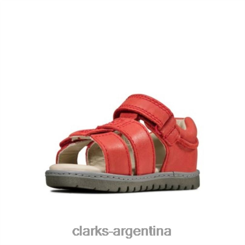 Clarks unisexo 2FZPZ4856 clarks frances tor fst f fit cuero rojo cuero rojo
