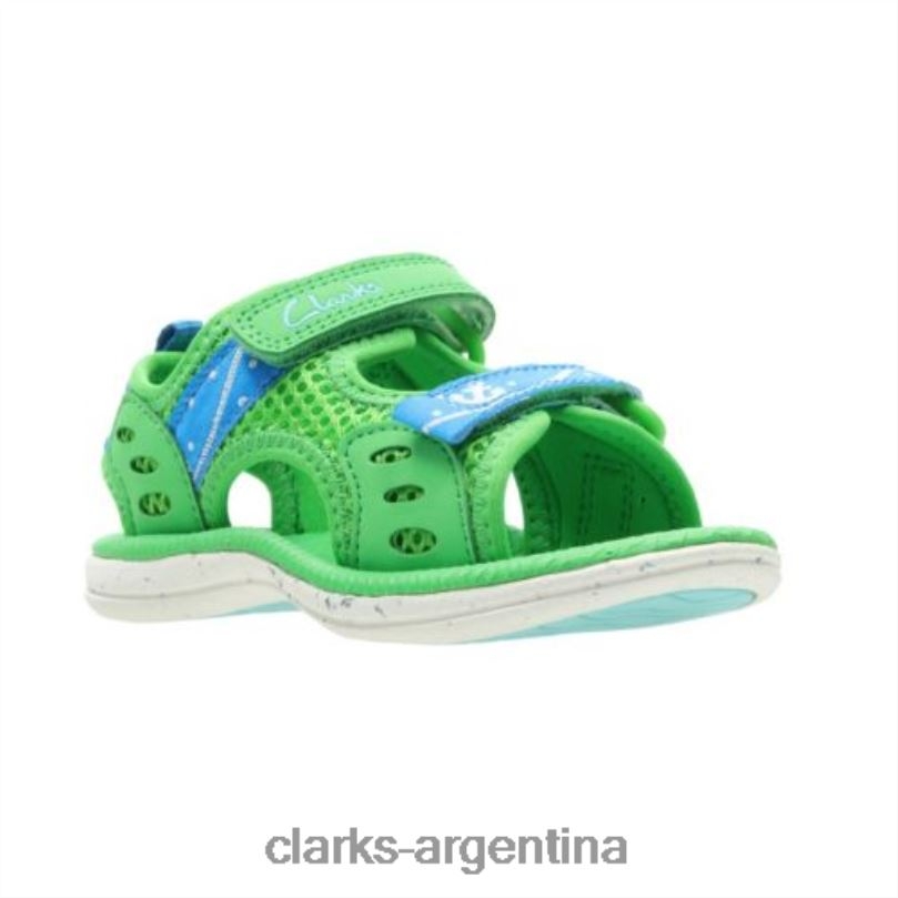 Clarks unisexo 2FZPZ4861 movello 15 inf f fit clarks verde verde