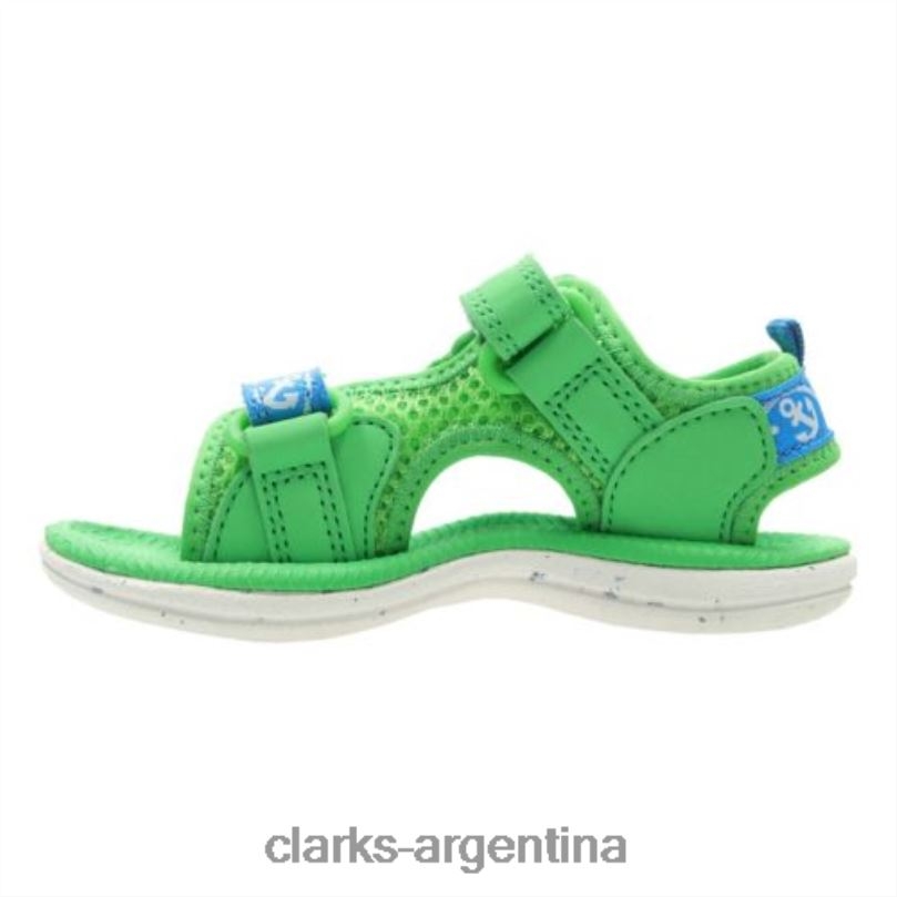 Clarks unisexo 2FZPZ4861 movello 15 inf f fit clarks verde verde