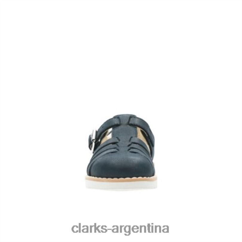 Clarks unisexo 2FZPZ4867 clarks corona de cuero azul marino inf g fit cuero azul marino