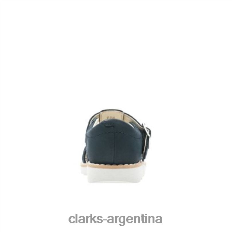 Clarks unisexo 2FZPZ4867 clarks corona de cuero azul marino inf g fit cuero azul marino