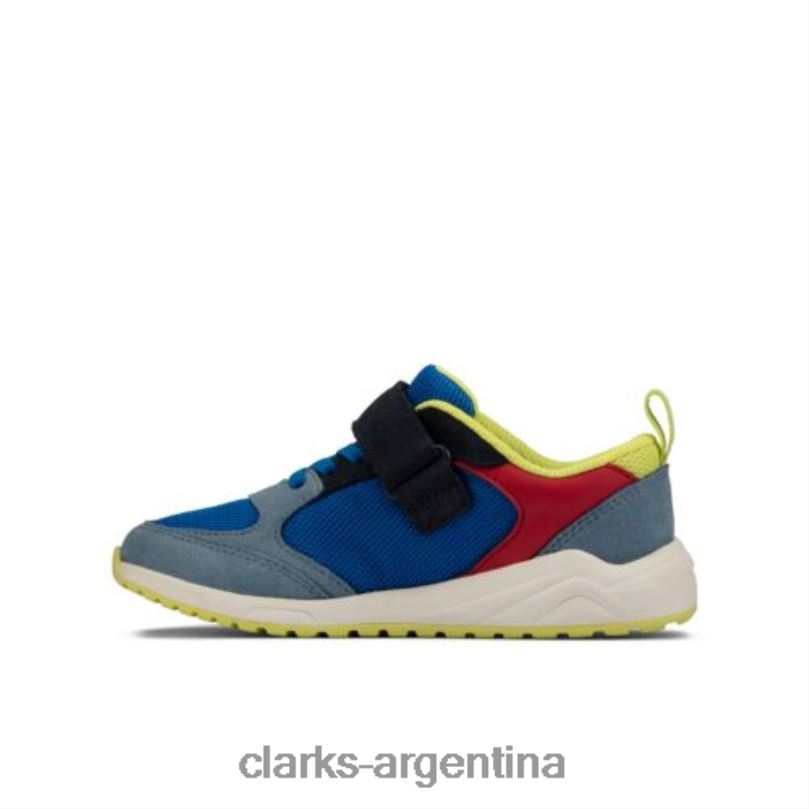 Clarks unisexo 2FZPZ4939 peine azul brillante clarks aeon flex inf g fit peine azul brillante