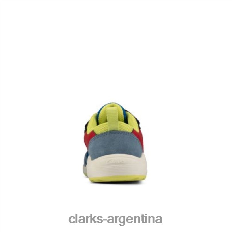 Clarks unisexo 2FZPZ4939 peine azul brillante clarks aeon flex inf g fit peine azul brillante