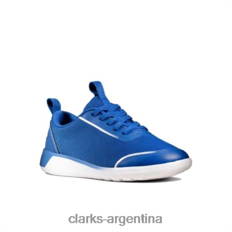 Clarks unisexo 2FZPZ4944 blue clarks suburbio spark jnr f fit azul