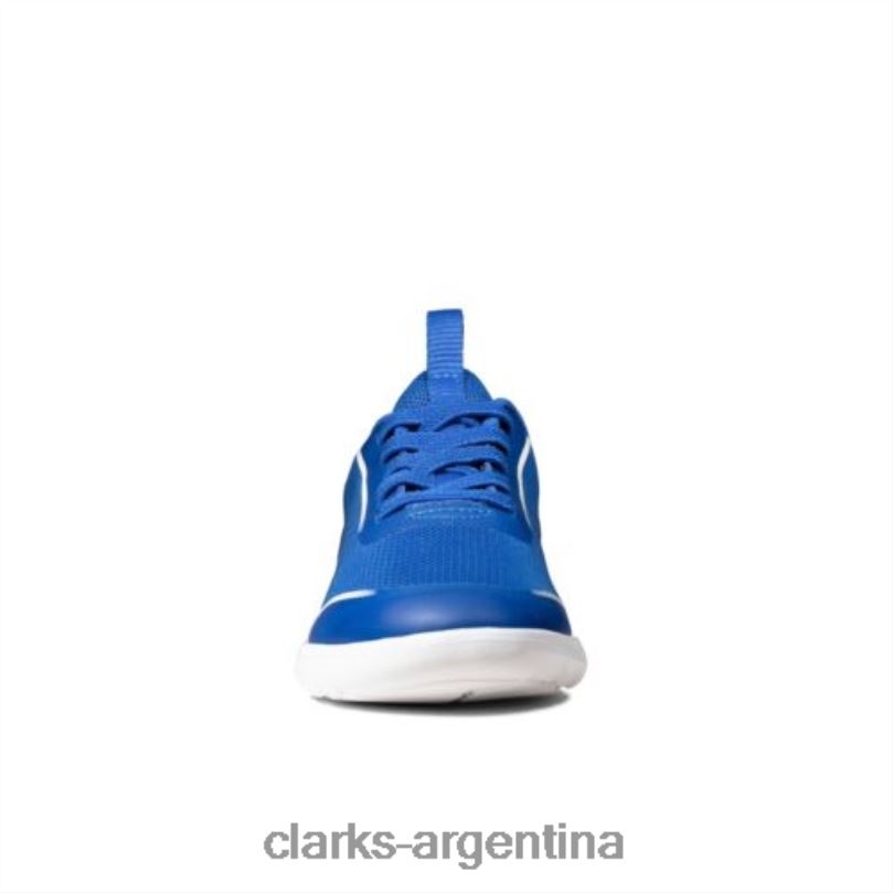 Clarks unisexo 2FZPZ4944 blue clarks suburbio spark jnr f fit azul