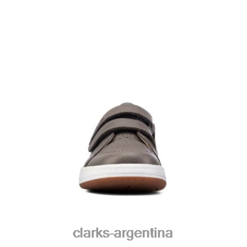Clarks unisexo 2FZPZ4949 fawn solo fst f fit clarks cuero gris cuero gris