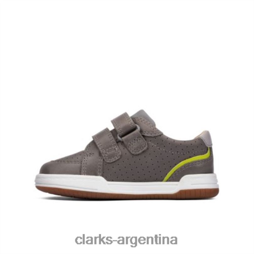 Clarks unisexo 2FZPZ4949 fawn solo fst f fit clarks cuero gris cuero gris