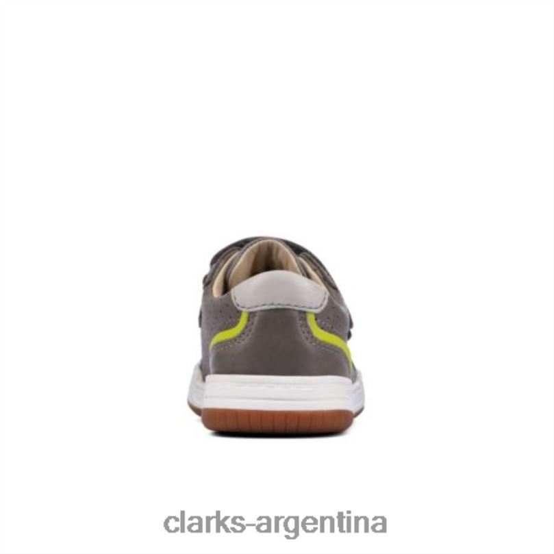 Clarks unisexo 2FZPZ4949 fawn solo fst f fit clarks cuero gris cuero gris