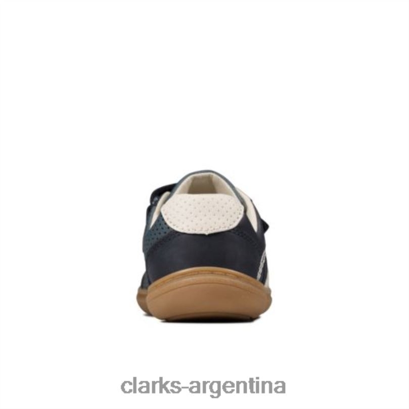 Clarks unisexo 2FZPZ4952 clarks de cuero azul marino 2 flash metra fst g fit cuero azul marino