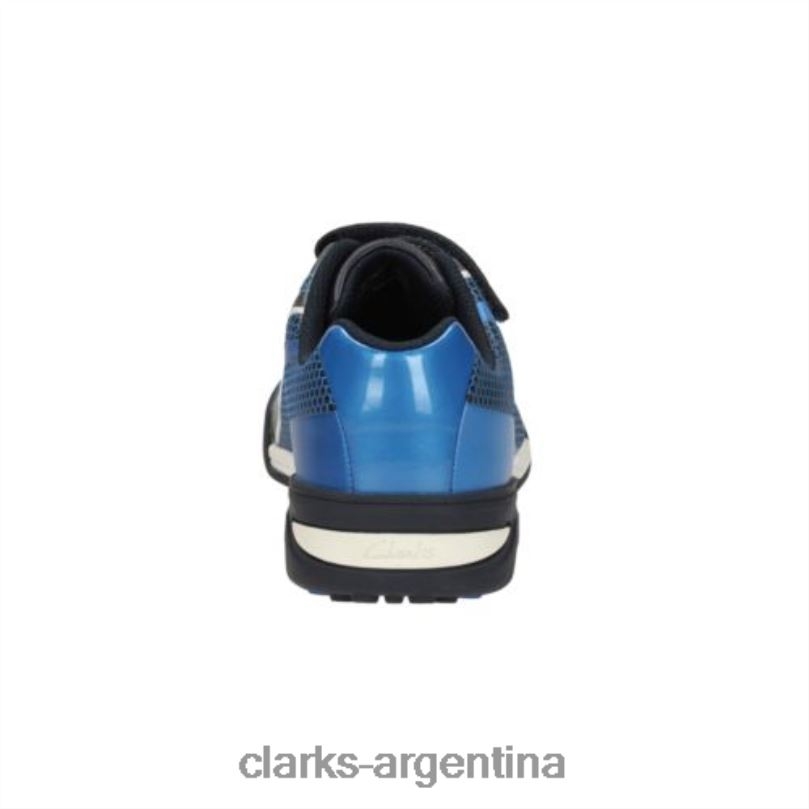 Clarks unisexo 2FZPZ4964 premio de la marina salto jnr f fit clarks Armada
