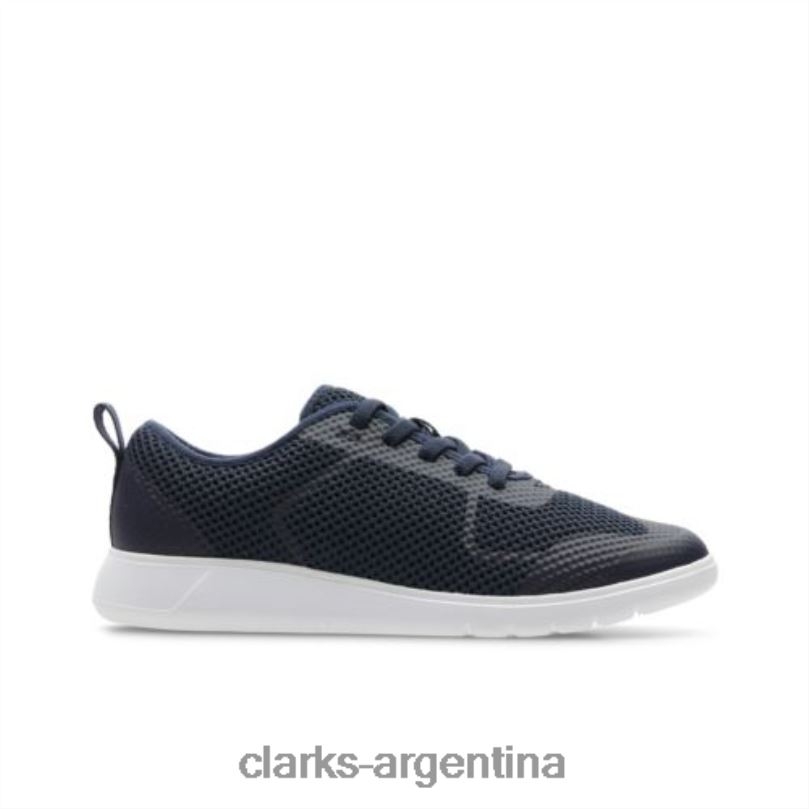Clarks unisexo 2FZPZ4974 scape soar jnr g fit clarks sintéticos azul marino azul marino sintético