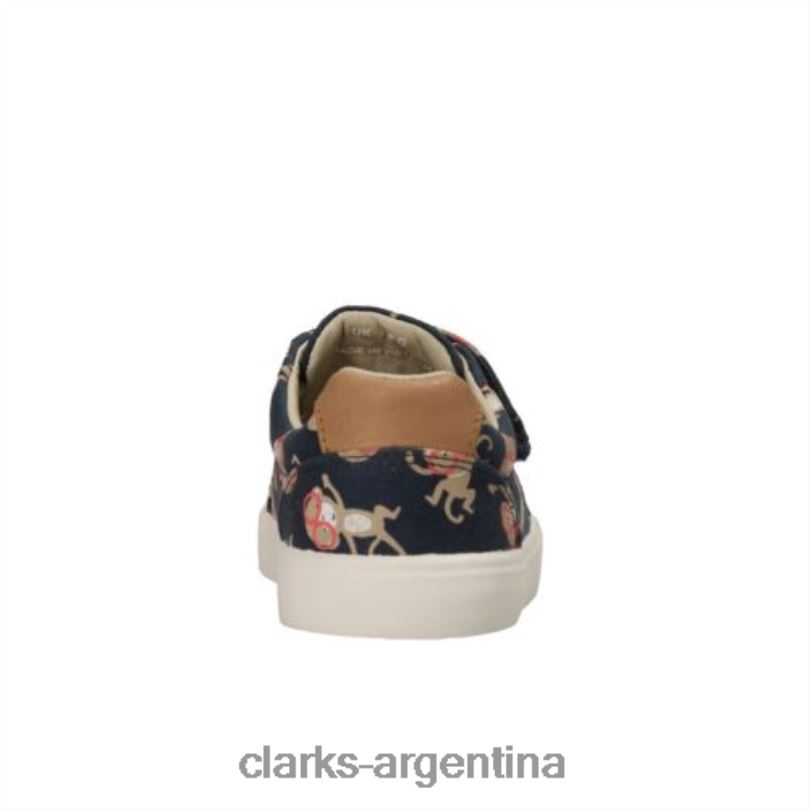Clarks unisexo 2FZPZ5000 clarks combi azul comic air inf h fit combinación azul